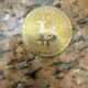 Physical Bitcoin Commemorative Coin Gold Color Collection Collectible New