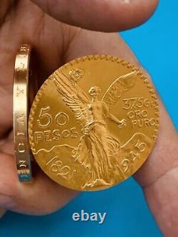 Piaget & Co. Watch/Gold Coin Mexican Commemoration (522)
