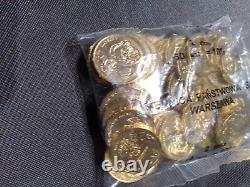 Poland 2zl Commemorative B-UNC in Orig. Bank Bags, Nordic GoldTotal 50 coins