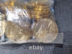 Poland 2zl Commemorative B-UNC in Orig. Bank Bags, Nordic Gold Total 50 coins