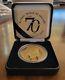 Prince Michael Of Sealand 24k Gold-plated. 925 Silver Commemorative Coin