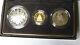 Proof 1989 Congressional 3 Coin Set $5 Gold Silver Dollar And Clad Half