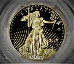 Proof 2020 V75 American Gold Eagle 1 ounce $50 coin PCGS MS69