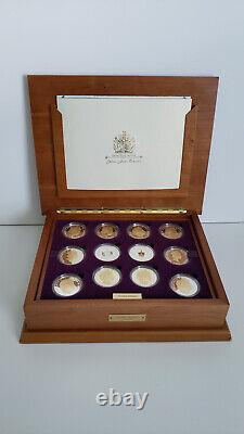 Queen Elizabeth Golden Jubilee Collection Set of 24 Proof Coins 2002