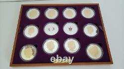 Queen Elizabeth Golden Jubilee Collection Set of 24 Proof Coins 2002