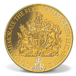 Queen Elizabeth II Platinum Jubilee Solid Gold (1/200 oz.)Commemorative Coin