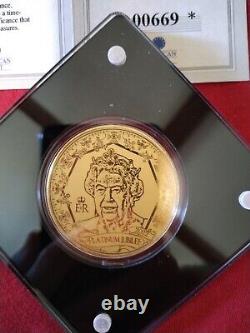 Queen Elizabeth II Platinum Jubilee Solid Gold (1/200 oz.)Commemorative Coin