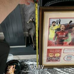 Rare LFC collectible commemorative limited edition 127/200 print inc gold coins