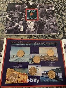 Remembrance Day Gold Plated Coin Tokens, Remberance Day