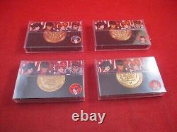 River City Girls Commemorative 4 Gold Coin Set Limited Run PS4 Nintendo Switch