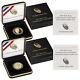 Set Of 2 2016-w $5 Us Gold Mark Twain Commemorative Proof & Unc. With Ogp Coins