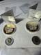 Set Of Four Commemorative Coins And Two Gold Plated U S Half Dollar Coins Mints
