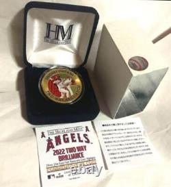 Shohei Ohtani Major No. 100 Home Run Commemorative Gold Coin 2022