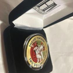 Shohei Ohtani Major No. 100 Home Run Commemorative Gold Coin 2022