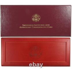 Smithsonian Institution Commemorative 4 Coin Set OGP COA SKUCPC0560