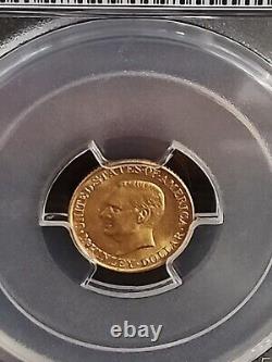 TWO (2) PCGS Certified 1917 McKinley GOLD $1 Commemorative Coins (CLEANED)