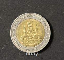 Thai coin commemorating the 50th anniversary of King Bhumibol's reign / 5 Thai coin commemorating the 50th anniversary of King Bhumibol's reign / 5