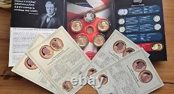 The 2015 Winston Churchill Inspiration To A Nation 5 Coin Collection Gold Set
