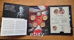 The 2015 Winston Churchill Inspiration To A Nation 5 Coin Collection Gold Set