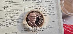 The 2015 Winston Churchill Inspiration To A Nation 5 Coin Collection Gold Set
