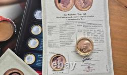 The 2015 Winston Churchill Inspiration To A Nation 5 Coin Collection Gold Set