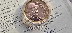 The 2015 Winston Churchill Inspiration To A Nation 5 Coin Collection Gold Set
