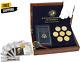 The Franklin Mint Founding Fathers Coin Collection 7-piece 24-karat Gold-plate