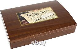 The Franklin Mint Founding Fathers Coin Collection 7-Piece 24-Karat Gold-Plate