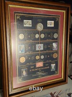 The Golden Anniversary Coin Collection Of Queen Elizabeth II Commemorative 2001
