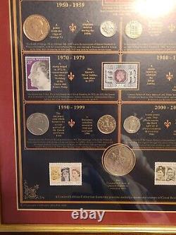 The Golden Anniversary Coin Collection Of Queen Elizabeth II Commemorative 2001