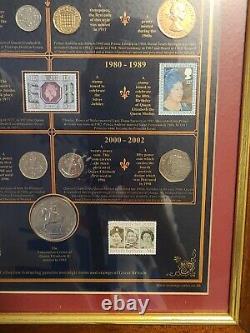 The Golden Anniversary Coin Collection Of Queen Elizabeth II Commemorative 2001