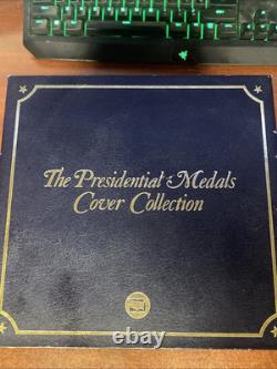 The Presidential Medals Cover Collection 24k Gold Plated Commemorative Coins 40