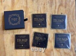 Trump 2024 Agenda 47 Trump Golden Token -Set OF Five