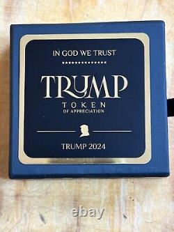 Trump 2024 Agenda 47 Trump Golden Token -Set OF Five