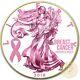 Usa Breast Cancer American Silver Eagle 2018 Walking Liberty $1 Dollar Coin 1 Oz