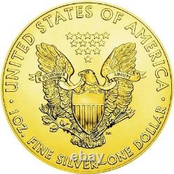 USA CHRISTMAS American Silver Eagle 2018 Walking Liberty $1 Dollar Coin 1 oz G