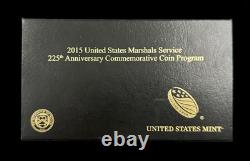 US Gold Coin 8.3g 90% Gold 2015 US Marshalls 225th Commemorative Coin Program