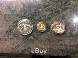 US LIBERTY 3 COIN SET. Mint fresh, been in my closet for 34 Years