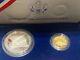 Us Mint 1987 Constitution Commemorative Gold $5 Coin 1/4 Ounce Silver 1 Oz Coa