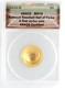 Us Mint 2014-w $5 Gold Baseball Commemorative Anacs Certified Ms70 Slabbed Coin