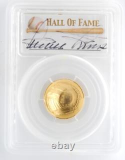 US Mint 2014-W $5 Gold Baseball Commemorative PCGS MS70 Minnie Minoso Signed