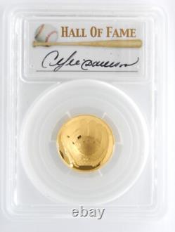 US Mint 2014-W $5 Gold Baseball Commemorative PCGS PR70DCAM Andre Dawson Signed