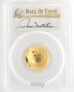 US Mint 2014-W $5 Gold Baseball Commemorative PCGS PR70DCAM Paul Molitor Signed