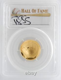 US Mint 2014-W $5 Gold Baseball Commemorative PCGS PR70 Daryl Strawberry Signed