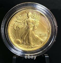 US Mint 2016 Walking Liberty Half Dollar Centennial Gold Coin 1/2 OZT 9999 Pure