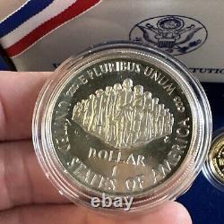 U. S Mint 1987 Constitution We the People 2-Coin Proof Set