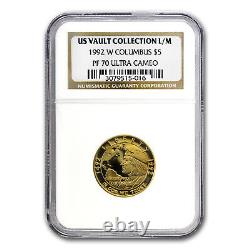 U. S. Mint $5 Gold Commem MS & PF-70 NGC/PCGS