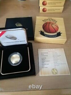 U. S. Mint Basketball Hall of Fame 2020 $5 Gold Uncirculated Coin