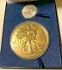 United States Commemorative Gallery Half Pound Gold Enriched Coin With Coa
