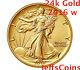 Walking Liberty Half Dollar 2016 Centennial Gold Coin W. 9999 24 Karat 1916 16xa